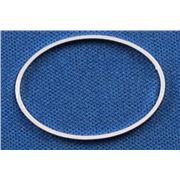 Quick Links Oval Silver 18x25mm ea