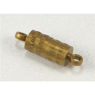 Magnetic Clasp  Barrell Antique Brass  ea