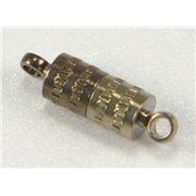 Magnetic Clasp  Barrell Black Nickel  ea