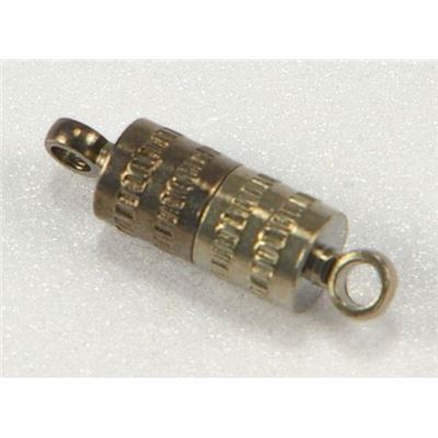 Magnetic Clasp  Barrell Black Nickel  ea
