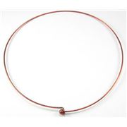 Neck Ring  Large Antique Copper 140mm ea