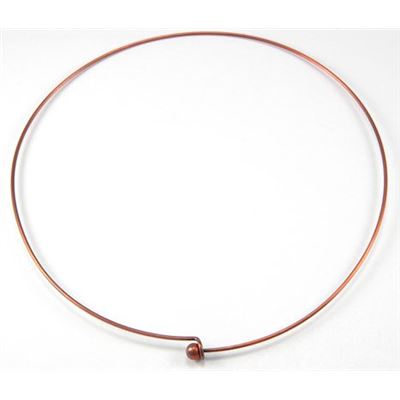 Neck Ring  Large Antique Copper 140mm ea