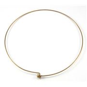 Neck Ring  Small Antique Brass 120mm ea