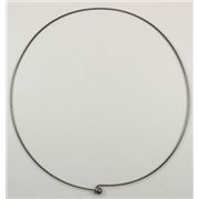 Neck Ring  Small Black Nickel 120mm ea