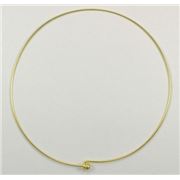 Neck Ring  Small Gold 120mm ea