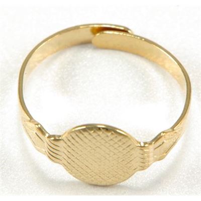 Ring Shank Small Gold  ea