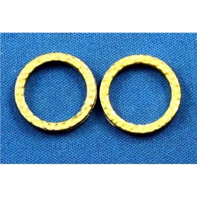 Hammerstone Ring Link Bright Gold 18.5mm ea