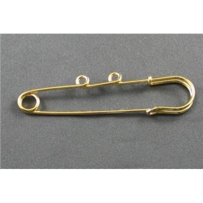 Kilt Pin Gold 68mm ea