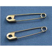 Safety Pins Silver 33mm ea