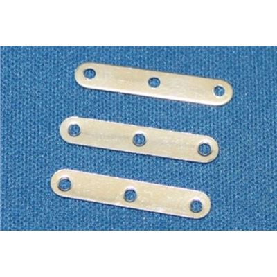 Spacer Bar  3 Row Silver  ea