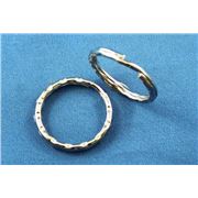 Split Ring Nickel 28mm ea