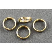 Split Ring Gold 6mm ea