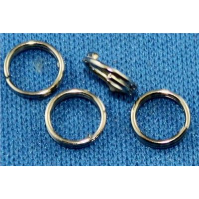 Split Ring Nickel 6mm ea
