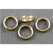 Split Ring Gold 8mm ea