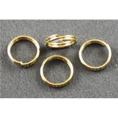Split Ring Gold 8mm ea