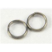 Split Ring Black Nickel 8mm ea