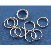 Split Ring Silver 10mm ea