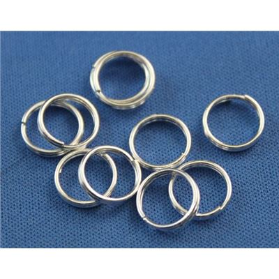 Split Ring Silver 10mm ea