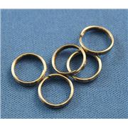 Split Ring Nickel 10mm ea