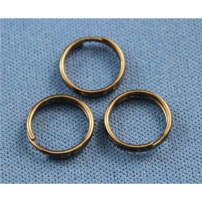 Split Ring Black Nickel 10mm ea