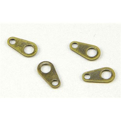 Tag End  Small Antique Brass  ea
