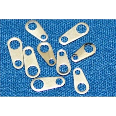 Tag End  Small Silver  ea