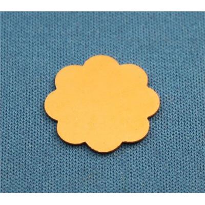 Stamping Blank-18mm Flower Copper 18mm ea