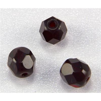 Firepolished Crystal Garnet 6mm ea