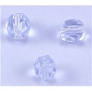 Firepolished Crystal Light Sapphire 6mm ea