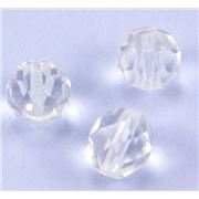 Firepolished Crystal Crystal 8mm ea