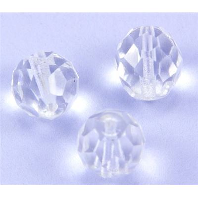 Firepolished Crystal Crystal 10mm ea