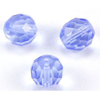 Firepolished Crystal Light Sapphire 10mm ea