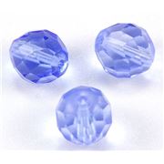 Firepolished Crystal Sapphire 10mm ea