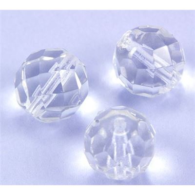 Firepolished Crystal Crystal 12mm ea