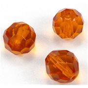 Firepolished Crystal Topaz 12mm ea