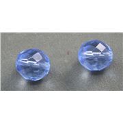 Firepolished Crystal Light Sapphire 12mm ea