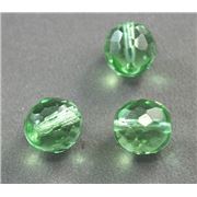Firepolished Crystal Peridot 12mm ea