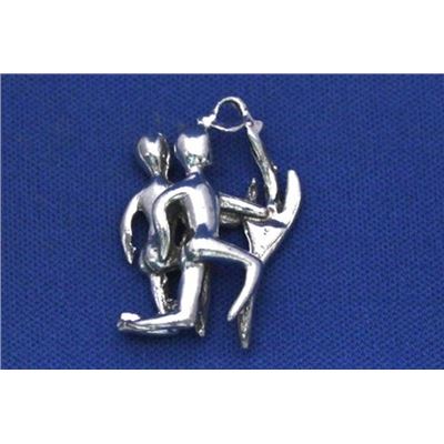 Pewter Zodiacs Set Gemini -1 bail  Metallic Zodiac - 1 Bail ea