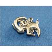 Pewter Zodiacs Set Aries - 2 bail  Metallic Zodiac - 2 Bail ea