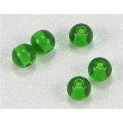 Tiffany Round Emerald Transparent 4mm ea