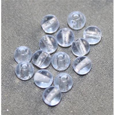 Tiffany Round Light Sapphire Transparent 4mm ea