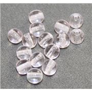 Tiffany Round Pink Transparent 4mm ea