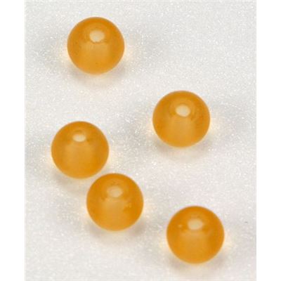 Tiffany Round Light Topaz  Frost 4mm ea
