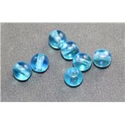 Tiffany Round Aqua AB 6mm ea