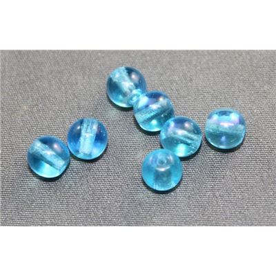 Tiffany Round Aqua AB 6mm ea