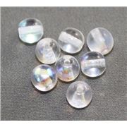 Tiffany Round Clear AB 6mm ea