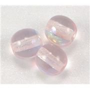 Tiffany Round Pink AB 6mm ea