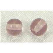 Tiffany Round Amethyst Transparent 6mm ea