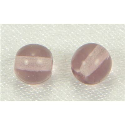 Tiffany Round Amethyst Transparent 6mm ea