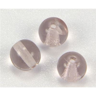 Tiffany Round Light Amethyst Transparent 6mm ea
